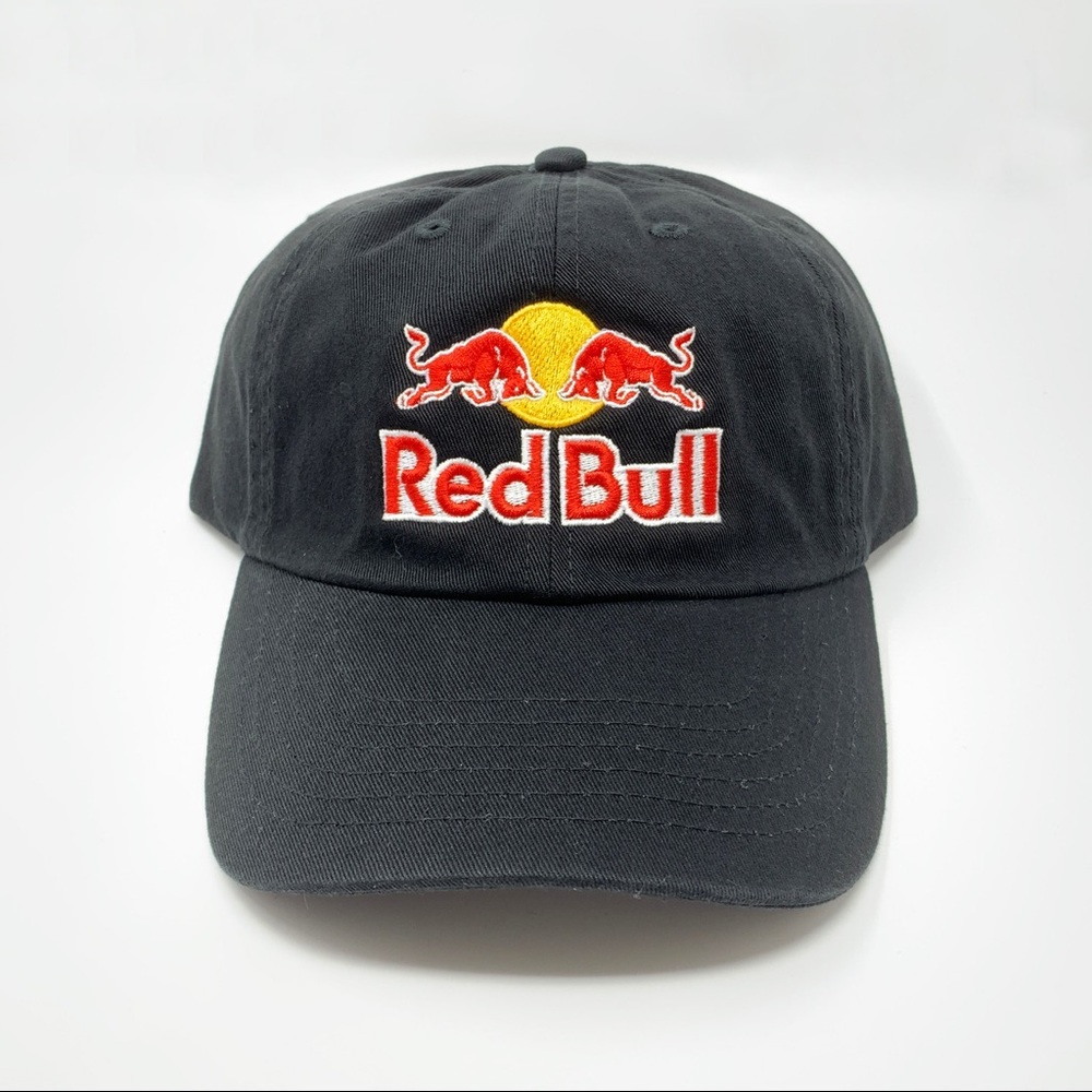 Red Bull Dad RedBull unstructured hat black